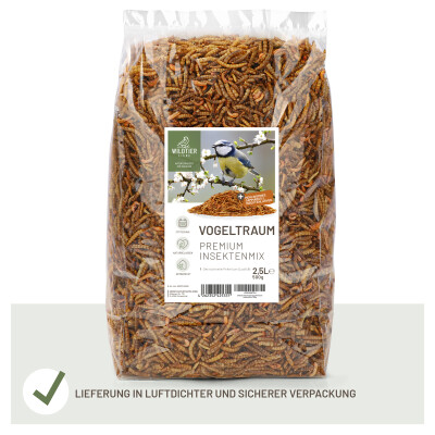 Vogeltraum - Premium Insektenmix 500g